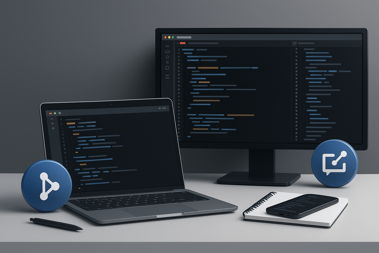 Professional digital development workspace for NexaWeb OÜ